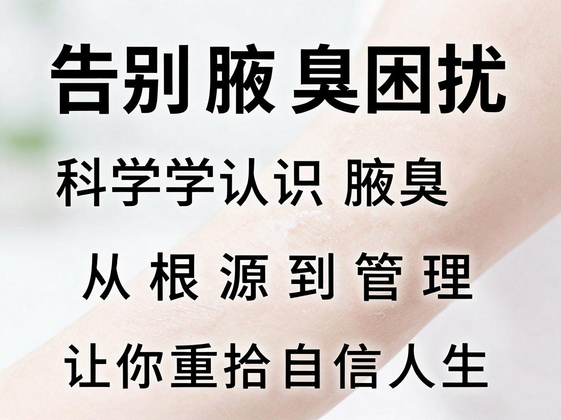 告别腋臭困扰,科学认识腋臭,从根源到管理,让你重拾自信人生 告别腋臭困扰,科学认识腋臭,从根源到管理,让你重拾自信人生