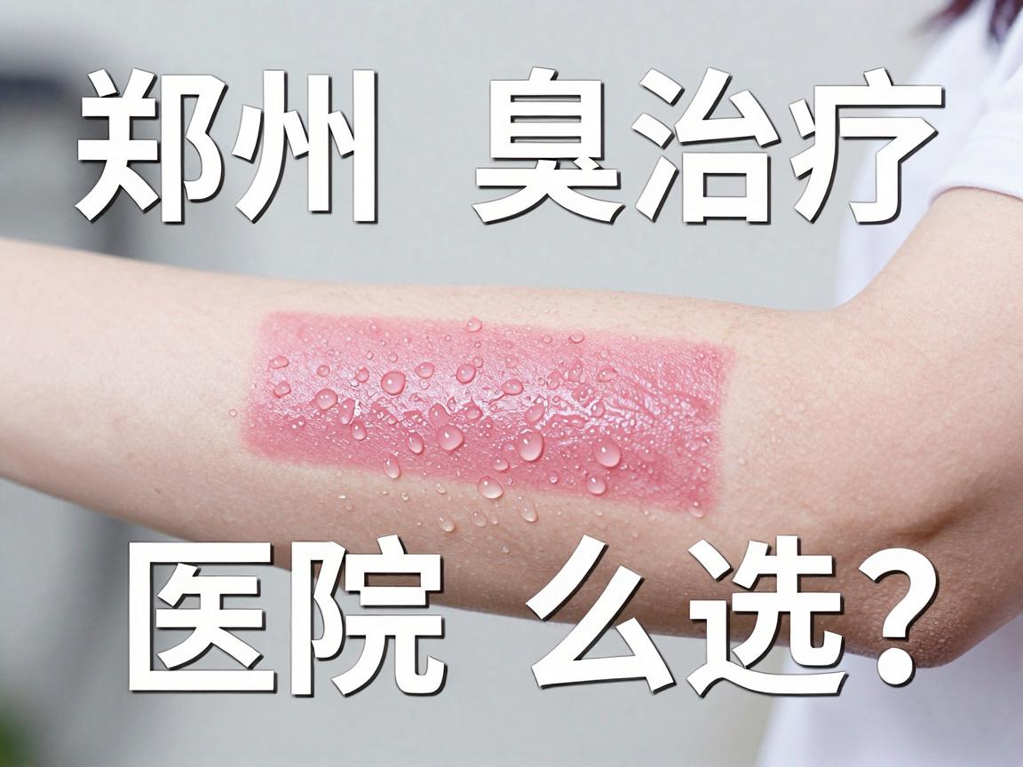 郑州腋臭治疗，医院怎么选？专业医院的治疗方案，让你告别腋臭尴尬