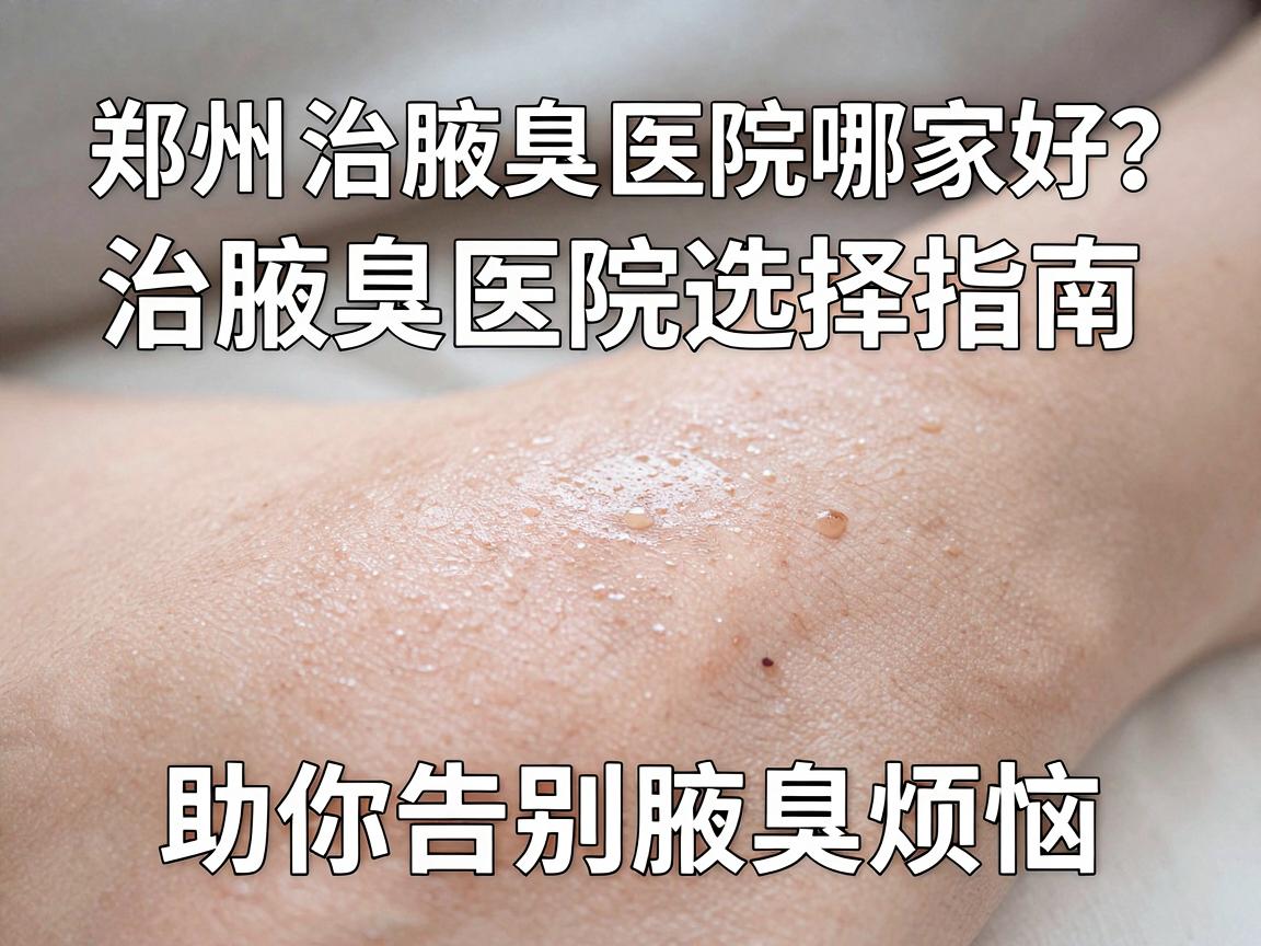 郑州治腋臭医院哪家好?治腋臭医院选择指南,助你告别腋臭烦恼 郑州治腋臭医院哪家好?治腋臭医院选择指南,助你告别腋臭烦恼