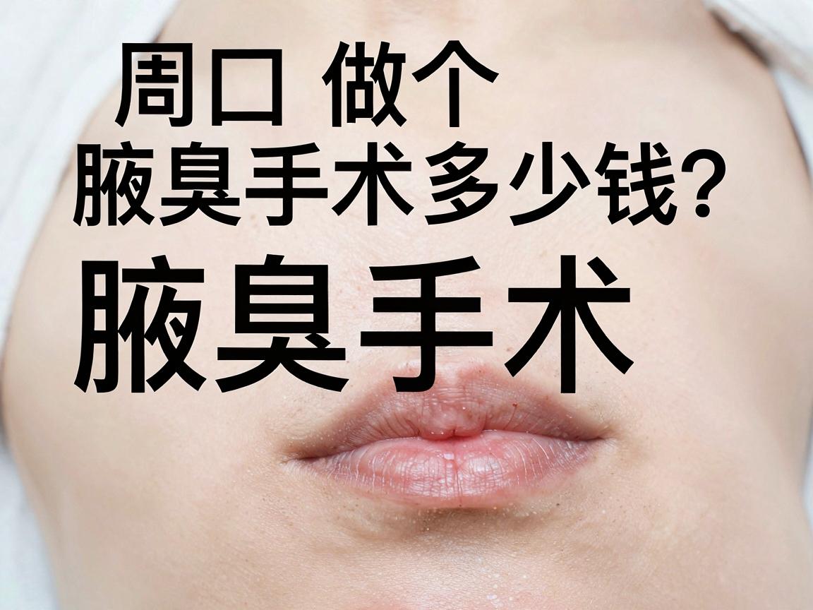 周口做个腋臭手术多少钱?腋臭手术费用明细与省钱攻略 周口做个腋臭手术多少钱?腋臭手术费用明细与省钱攻略