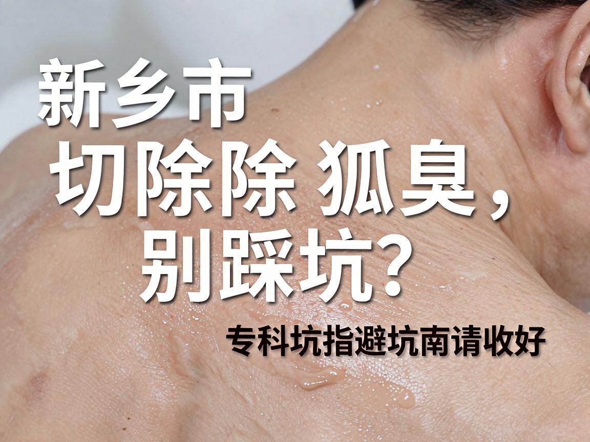 新乡市切除狐臭专科医院怎么选？切除狐臭别踩坑，这份切除狐臭避坑指南请收好