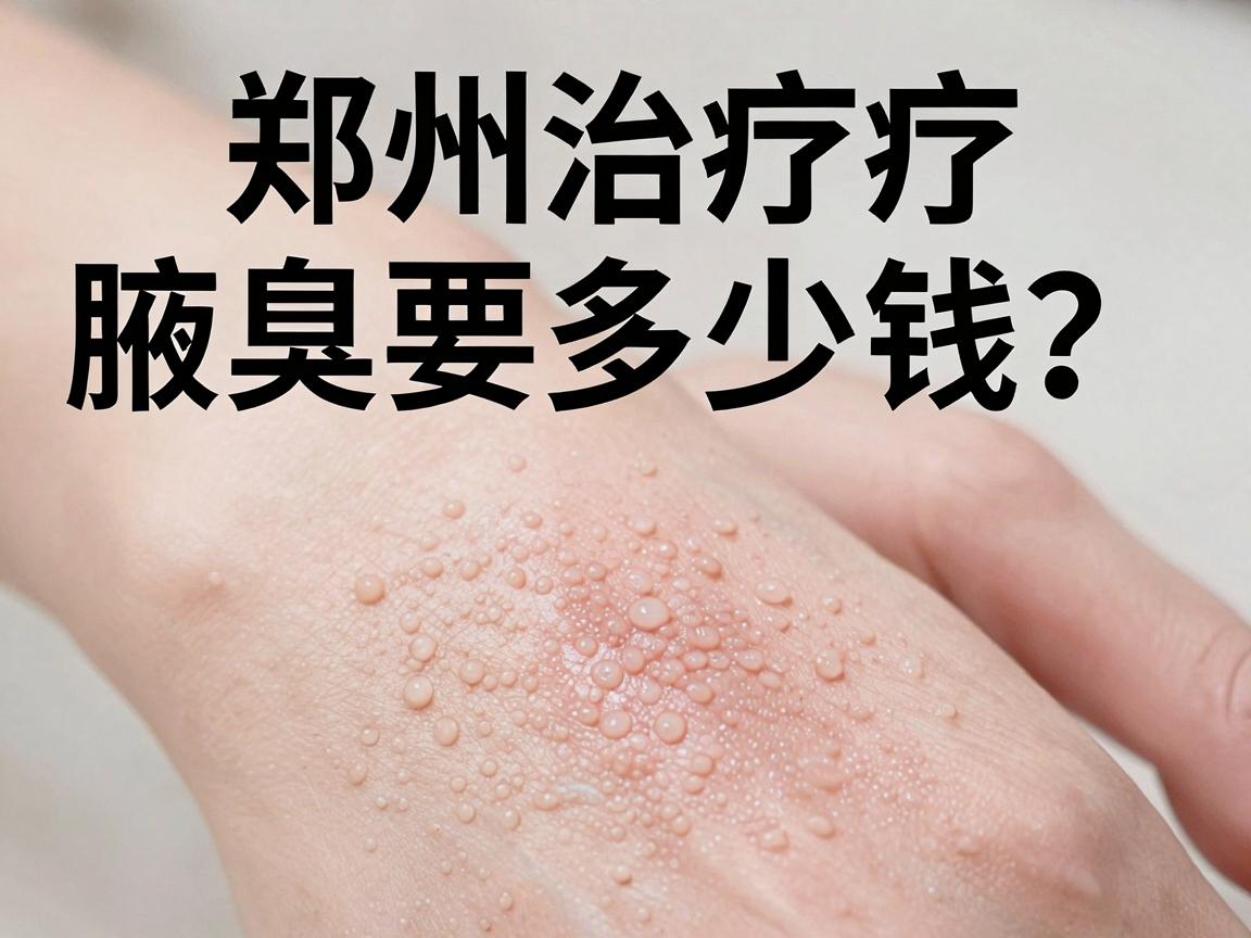 郑州治疗腋臭要多少钱?一文说清腋臭治疗费用与省钱关键 郑州治疗腋臭要多少钱?一文说清腋臭治疗费用与省钱关键