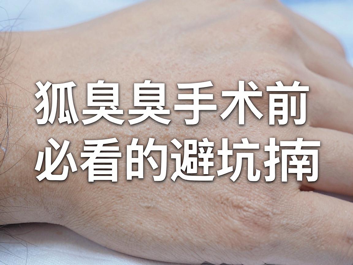 郑州狐臭手术医院怎么选?狐臭手术前必看的避坑指南 郑州狐臭手术医院怎么选?狐臭手术前必看的避坑指南