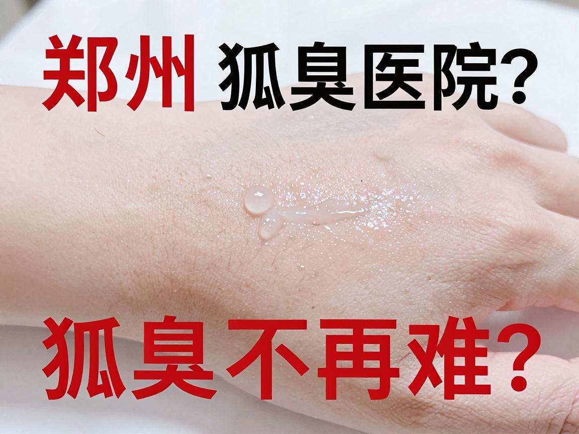 郑州狐臭医院怎么选？好医院看这三点，告别狐臭不再难