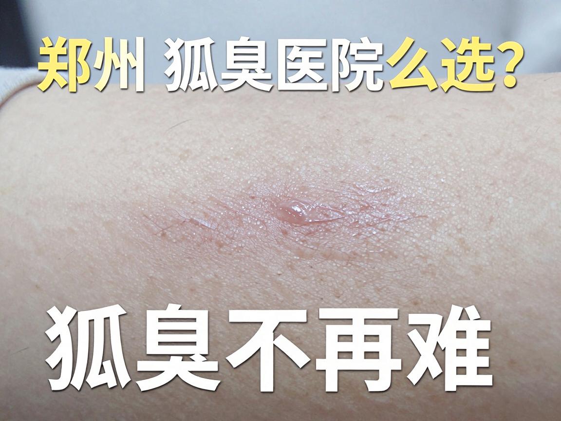 郑州狐臭医院怎么选？好医院看这三点，告别狐臭不再难