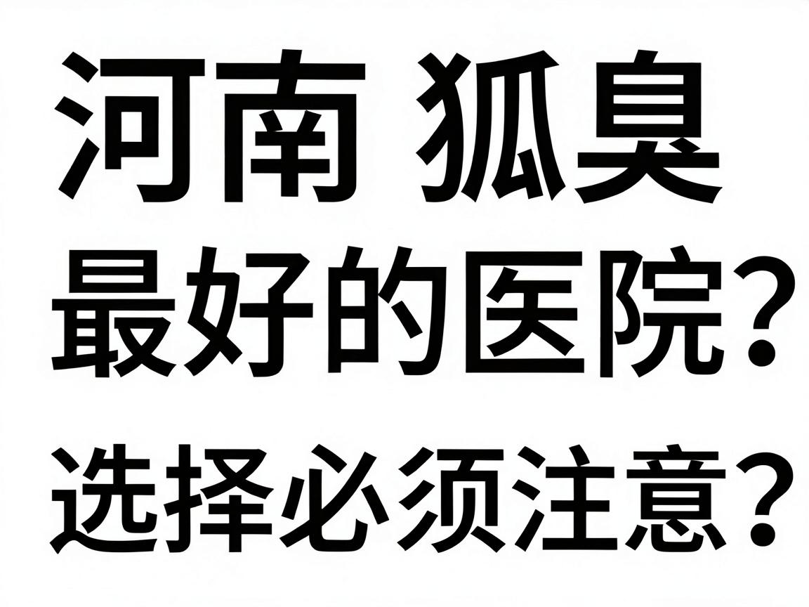 河南狐臭最好的医院怎么选?揭秘郑州腋臭医院选择必须注意的3个关键点 河南狐臭最好的医院怎么选?揭秘郑州腋臭医院选择必须注意的3个关键点