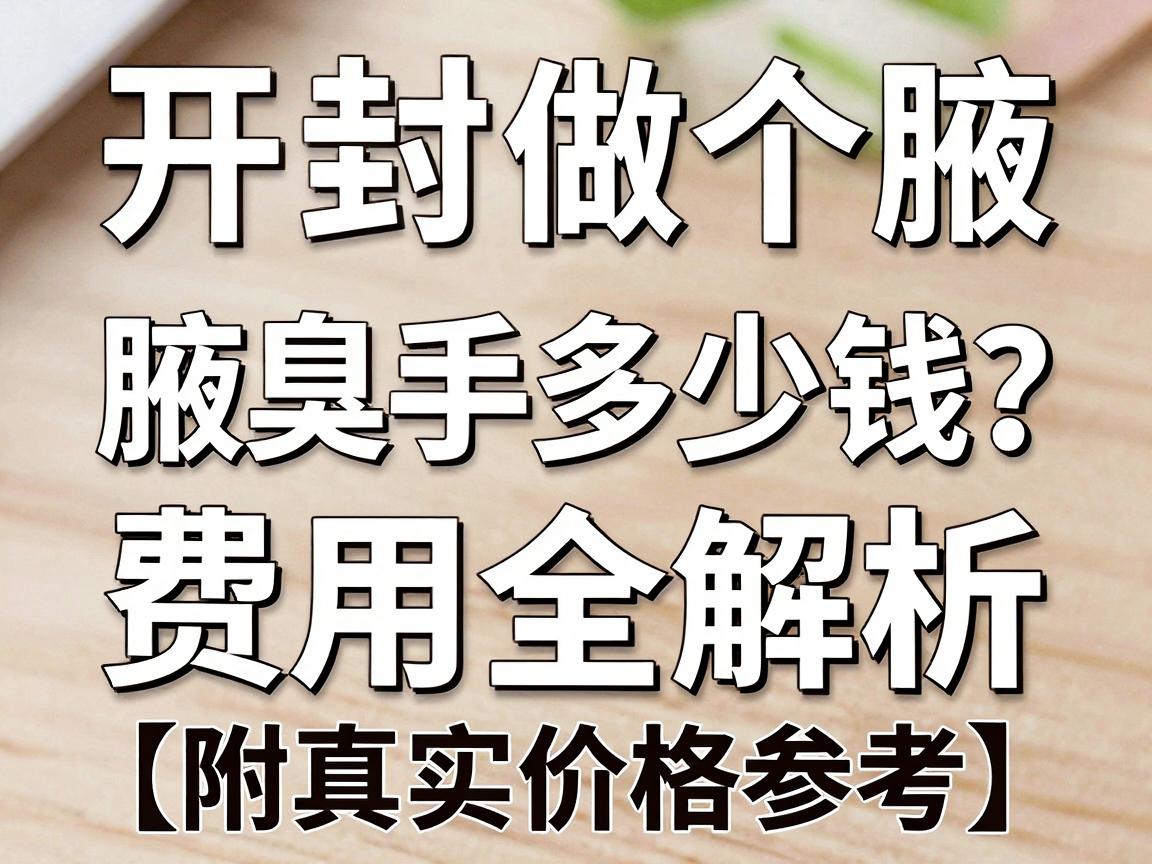 开封做个腋臭手术多少钱?腋臭手术费用全解析(附真实价格参考) 开封做个腋臭手术多少钱?腋臭手术费用全解析(附真实价格参考)