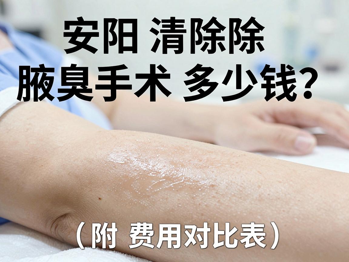 安阳清除腋臭手术多少钱?一文讲清费用真相与手术选择(附费用对比表) 安阳清除腋臭手术多少钱?一文讲清费用真相与手术选择(附费用对比表)