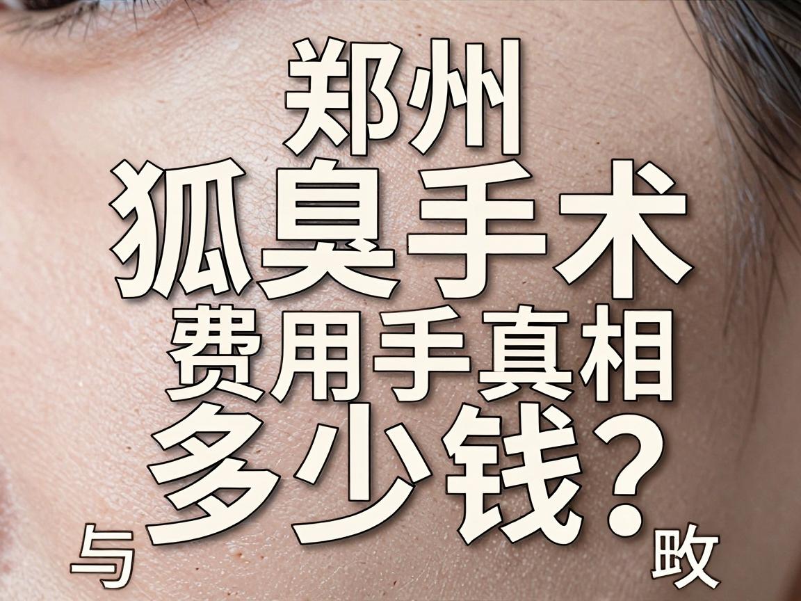 郑州狐臭微创手术多少钱?揭秘狐臭手术费用真相与省钱攻略 郑州狐臭微创手术多少钱?揭秘狐臭手术费用真相与省钱攻略