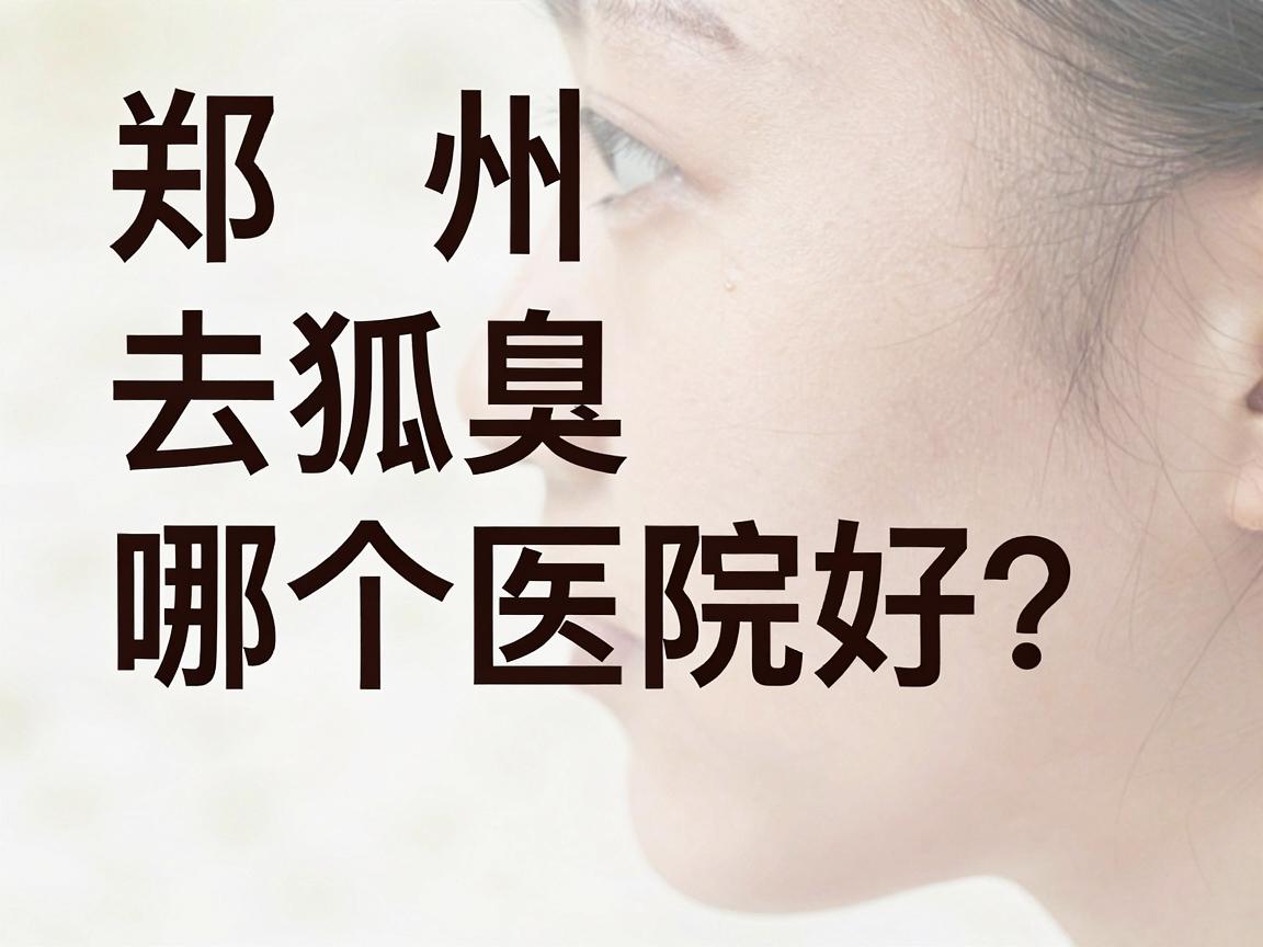 郑州去狐臭哪个医院好?专业解析去狐臭医院选择要点,助你告别异味困扰 郑州去狐臭哪个医院好?专业解析去狐臭医院选择要点,助你告别异味困扰