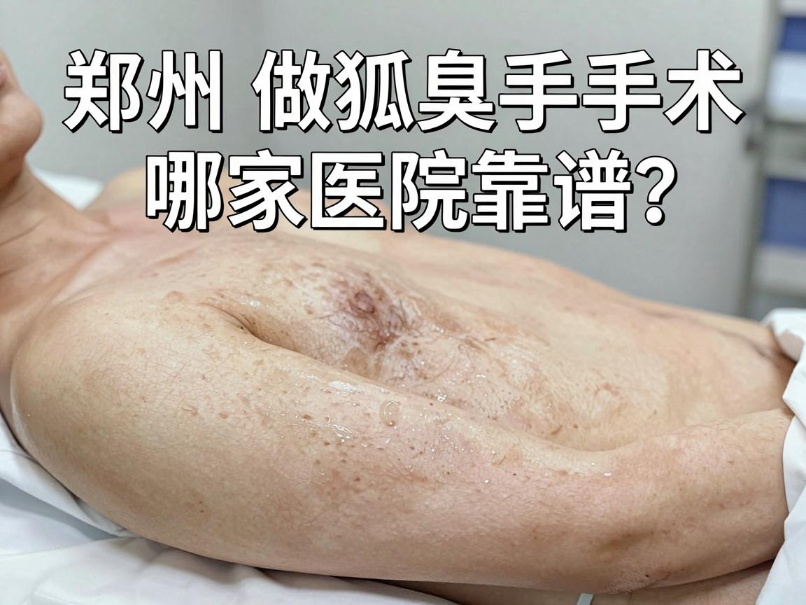 郑州做狐臭手术哪家医院靠谱?一文说清郑州狐臭手术医院的选择逻辑 郑州做狐臭手术哪家医院靠谱?一文说清郑州狐臭手术医院的选择逻辑