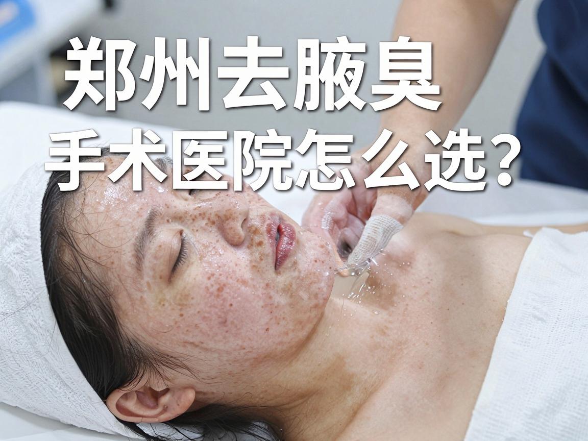 郑州去腋臭手术医院怎么选?手术医院经验对比,教你避开腋臭治疗误区 郑州去腋臭手术医院怎么选?手术医院经验对比,教你避开腋臭治疗误区