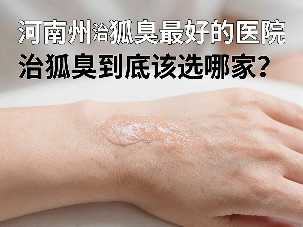 河南郑州治狐臭最好的医院,治狐臭到底该选哪家?这篇讲透 河南郑州治狐臭最好的医院,治狐臭到底该选哪家?这篇讲透