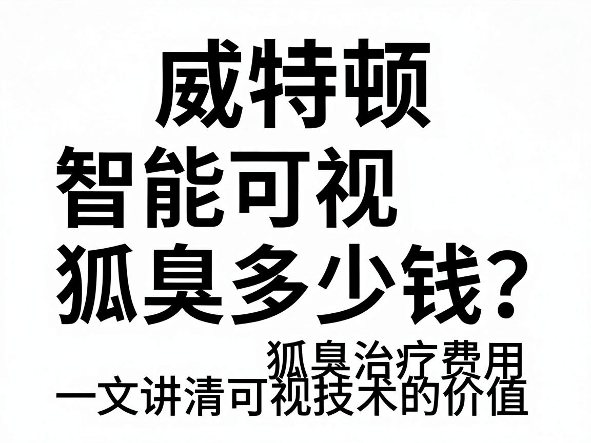 威特顿智能可视狐臭多少钱?一文讲清狐臭治疗费用与智能可视技术的价值 威特顿智能可视狐臭多少钱?一文讲清狐臭治疗费用与智能可视技术的价值