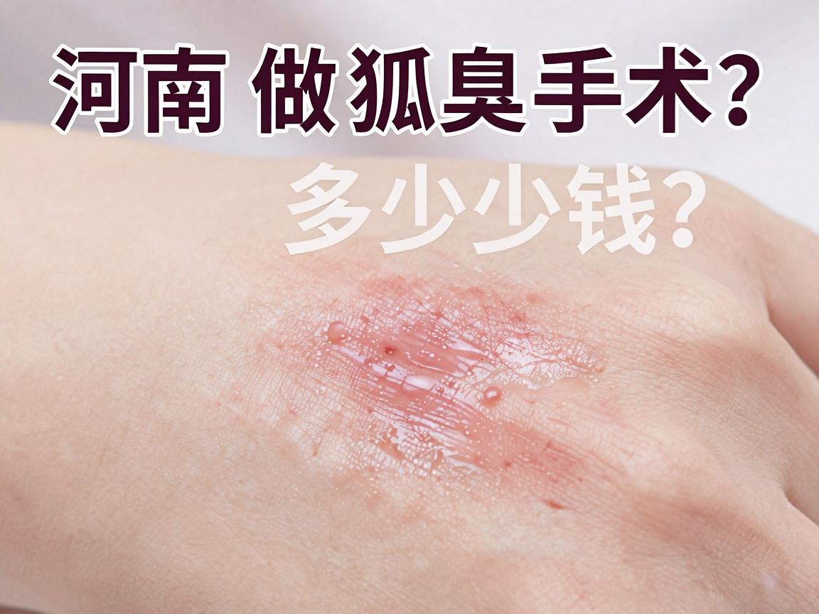 河南做狐臭手术多少钱?一次讲清狐臭治疗费用与选择逻辑 河南做狐臭手术多少钱?一次讲清狐臭治疗费用与选择逻辑