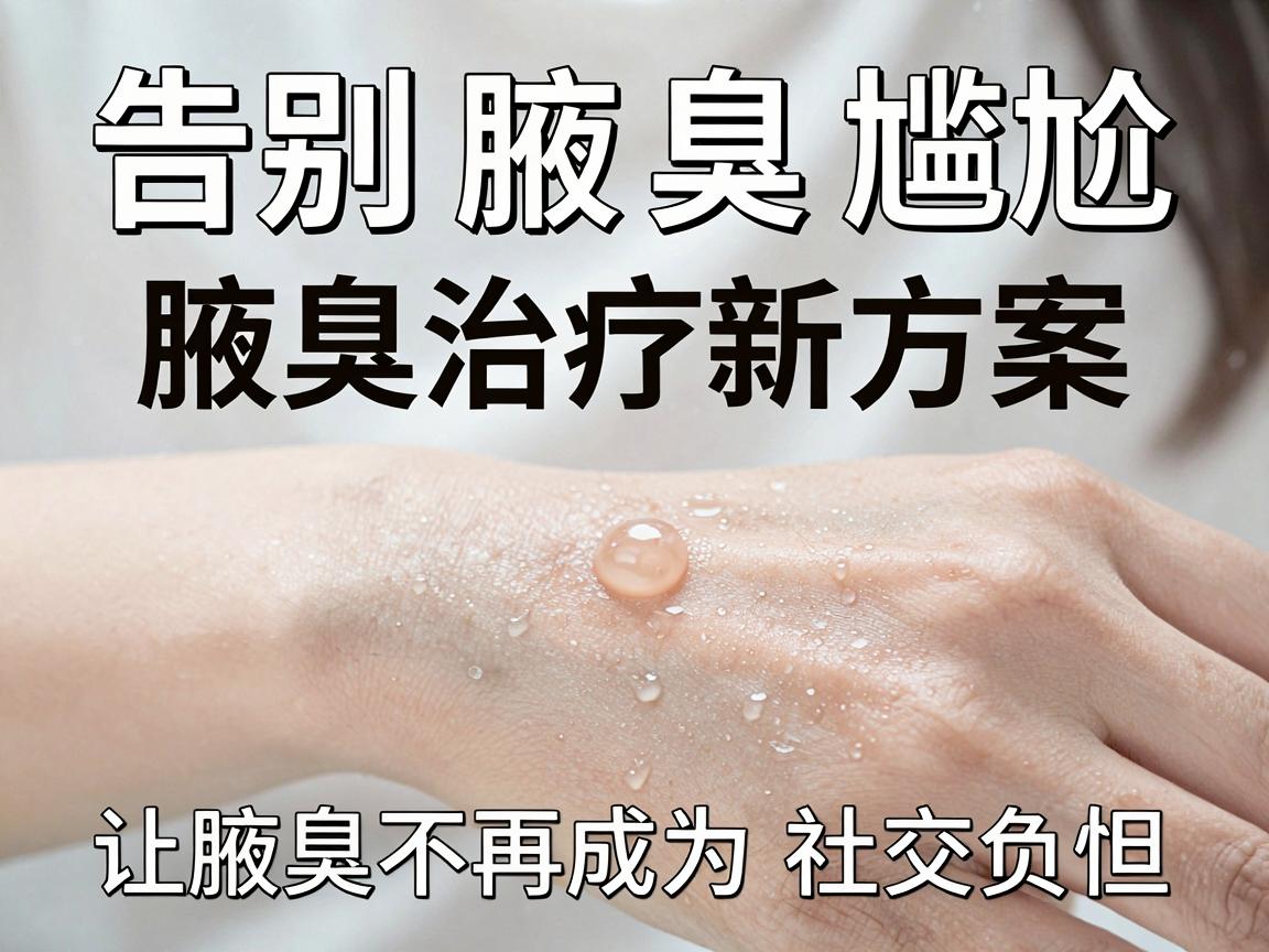 告别腋臭尴尬,腋臭治疗新方案,让腋臭不再成为社交负担 告别腋臭尴尬,腋臭治疗新方案,让腋臭不再成为社交负担