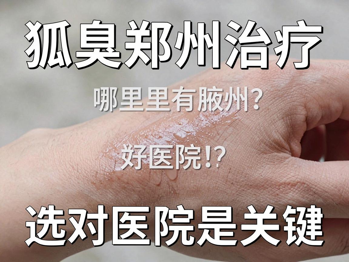 狐臭郑州哪里有好医院?揭秘狐臭郑州治疗,选对医院是关键 狐臭郑州哪里有好医院?揭秘狐臭郑州治疗,选对医院是关键
