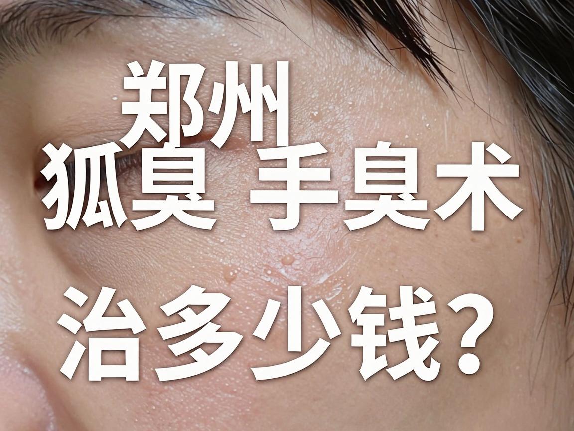 郑州狐臭手术治多少钱?详细解析狐臭手术费用与治疗选择 郑州狐臭手术治多少钱?详细解析狐臭手术费用与治疗选择