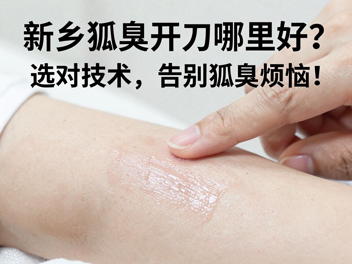 新乡狐臭开刀哪里好？选对技术，告别狐臭烦恼！