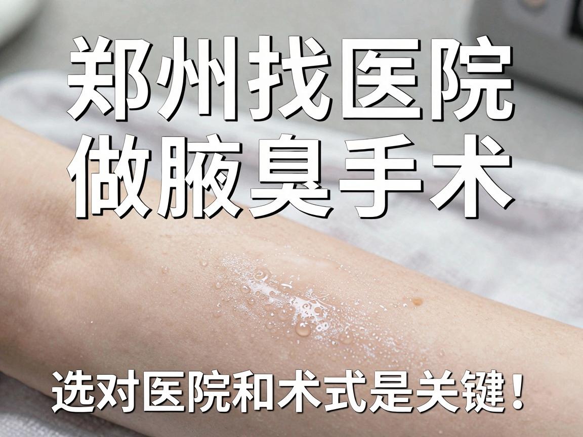 郑州找医院做腋臭手术,选对医院和术式是关键!这篇腋臭手术医院选择指南请收好 郑州找医院做腋臭手术,选对医院和术式是关键!这篇腋臭手术医院选择指南请收好
