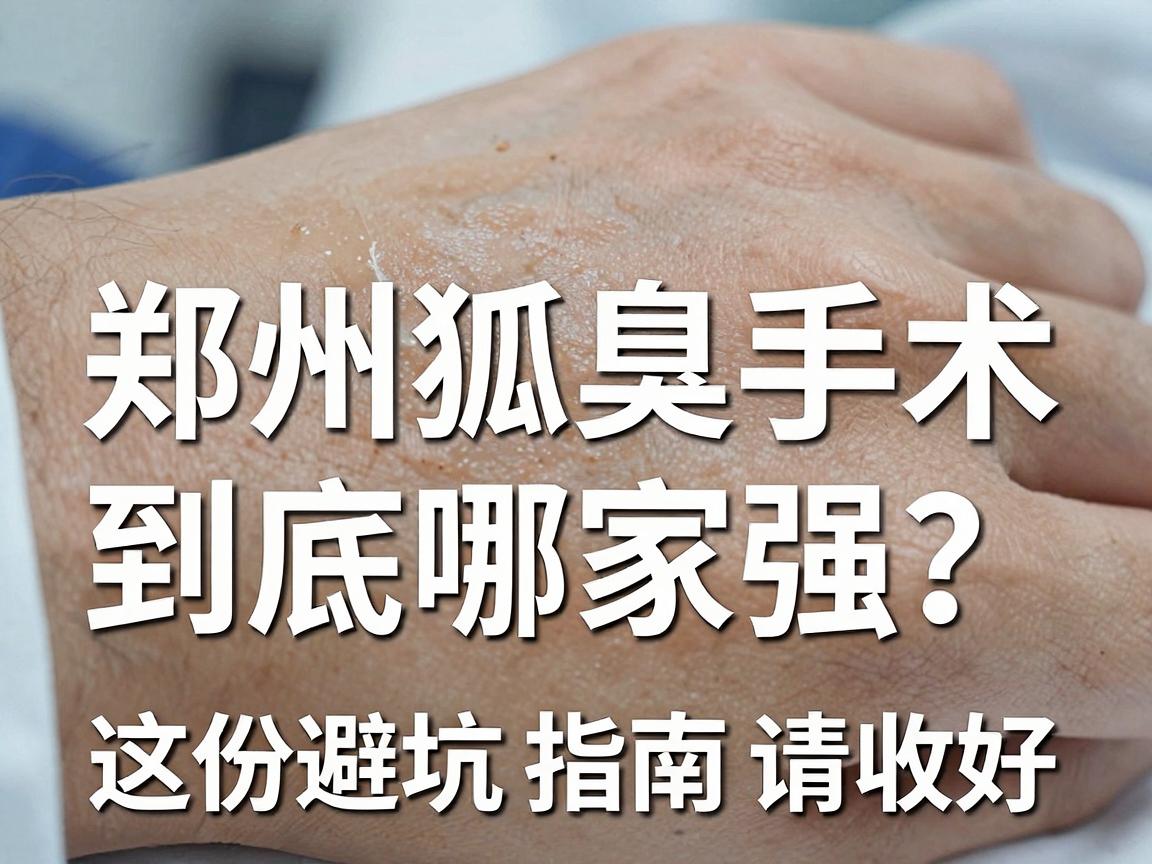 郑州狐臭手术医院怎么选？郑州狐臭手术到底哪家强？这份避坑指南请收好