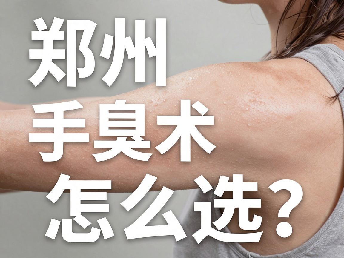 郑州腋臭手术医院怎么选？这份腋臭手术医院攻略请收好