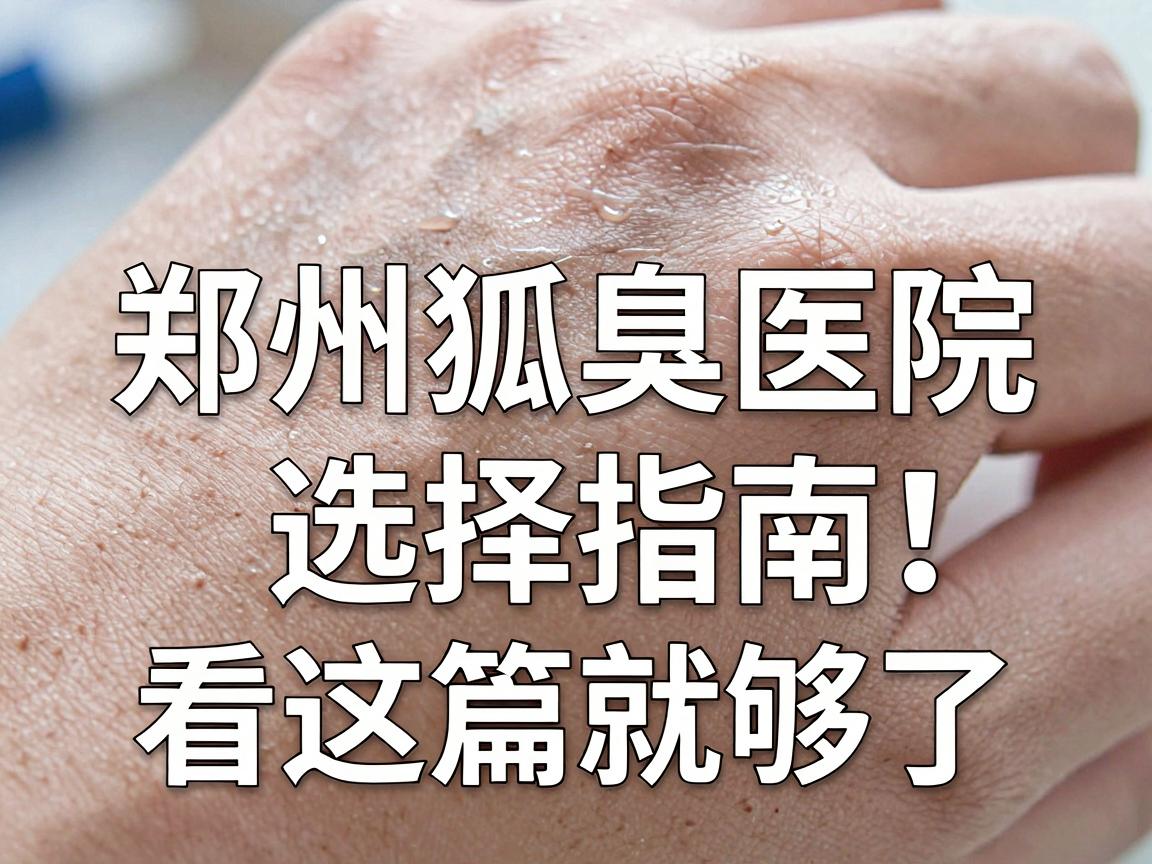 郑州狐臭医院哪家好?郑州狐臭医院选择指南,看这篇就够了 郑州狐臭医院哪家好?郑州狐臭医院选择指南,看这篇就够了
