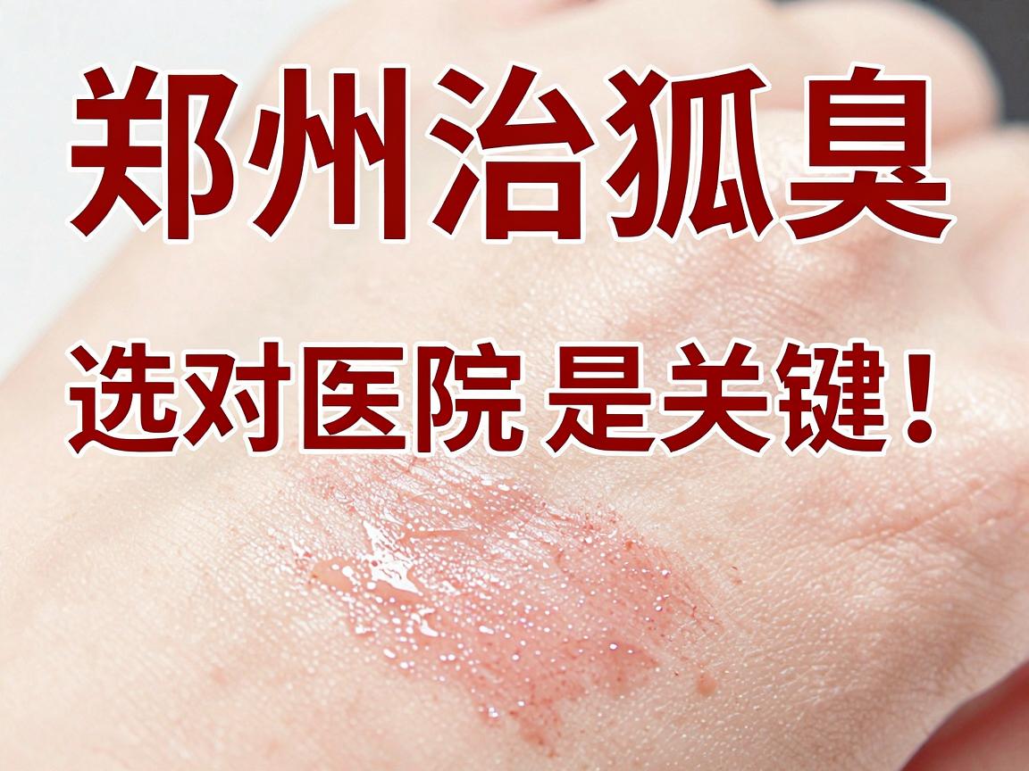 郑州治狐臭，选对医院是关键！狐臭治疗，这份医院选择指南请收好