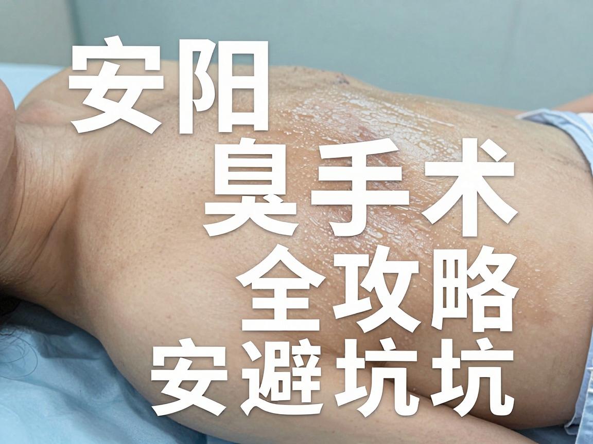 安阳腋臭手术全攻略，安阳人做腋臭手术前必看的避坑指南