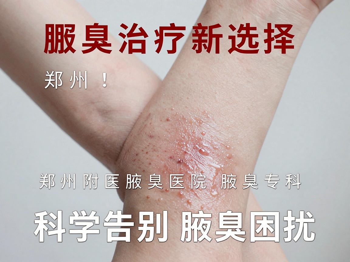 腋臭治疗新选择，郑州附医腋臭医院腋臭专科，科学告别腋臭困扰