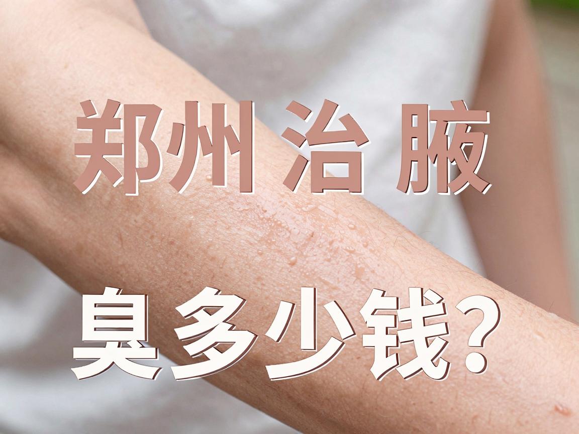 郑州治腋臭多少钱?一文讲透郑州治腋臭费用与真实细节 郑州治腋臭多少钱?一文讲透郑州治腋臭费用与真实细节