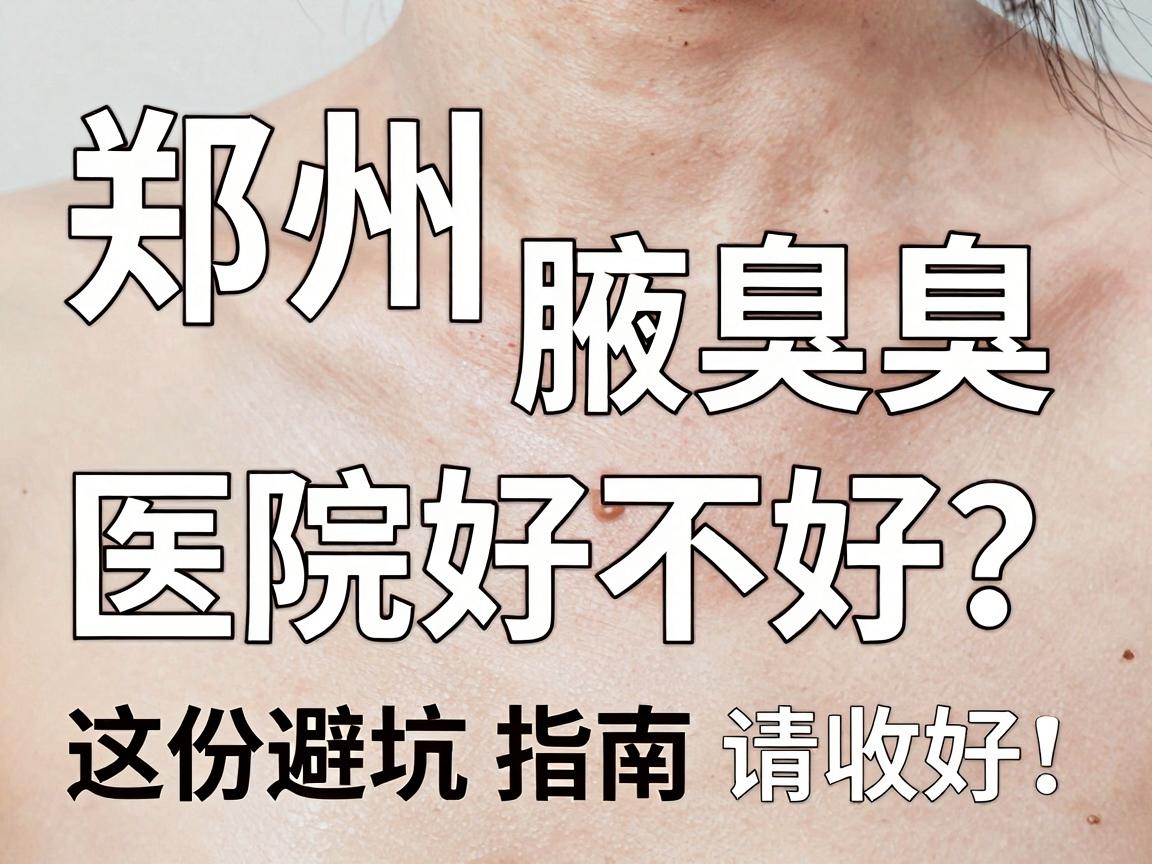 郑州腋臭医院怎么选?郑州腋臭医院好不好?这份避坑指南请收好 郑州腋臭医院怎么选?郑州腋臭医院好不好?这份避坑指南请收好