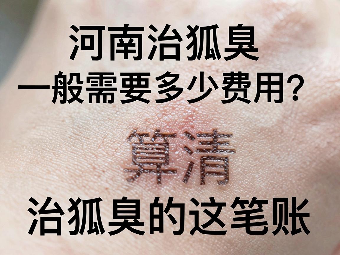 河南治狐臭一般需要多少费用?一篇文章帮你算清治狐臭的这笔账 河南治狐臭一般需要多少费用?一篇文章帮你算清治狐臭的这笔账