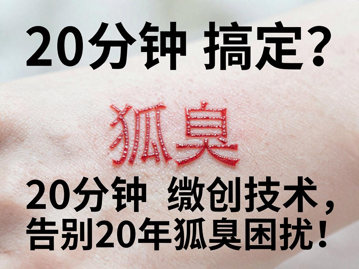 狐臭治疗20分钟搞定?郑州附医医院20分钟微创技术,告别20年狐臭困扰! 狐臭治疗20分钟搞定?郑州附医医院20分钟微创技术,告别20年狐臭困扰!