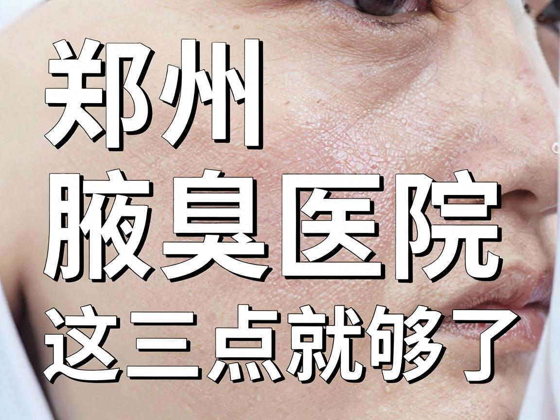 郑州腋臭医院怎么选?专业腋臭医院看这三点就够了 郑州腋臭医院怎么选?专业腋臭医院看这三点就够了