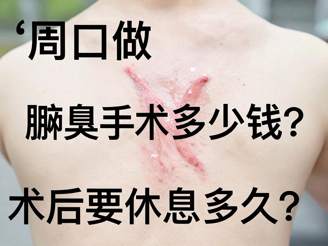 周口做腋臭手术多少钱?术后要休息多久?这篇攻略说透费用与恢复期 周口做腋臭手术多少钱?术后要休息多久?这篇攻略说透费用与恢复期