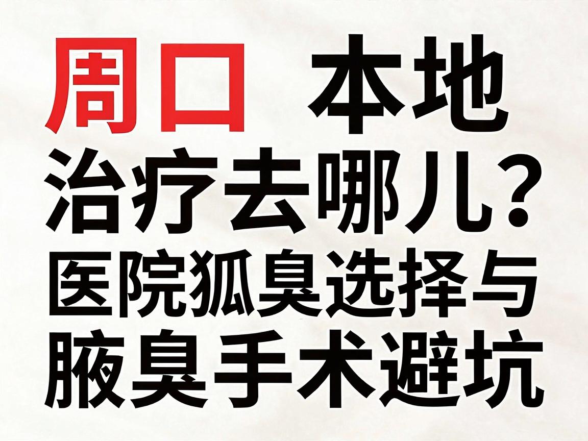 周口狐臭治疗去哪儿?周口本地医院选择与腋臭手术避坑指南 周口狐臭治疗去哪儿?周口本地医院选择与腋臭手术避坑指南