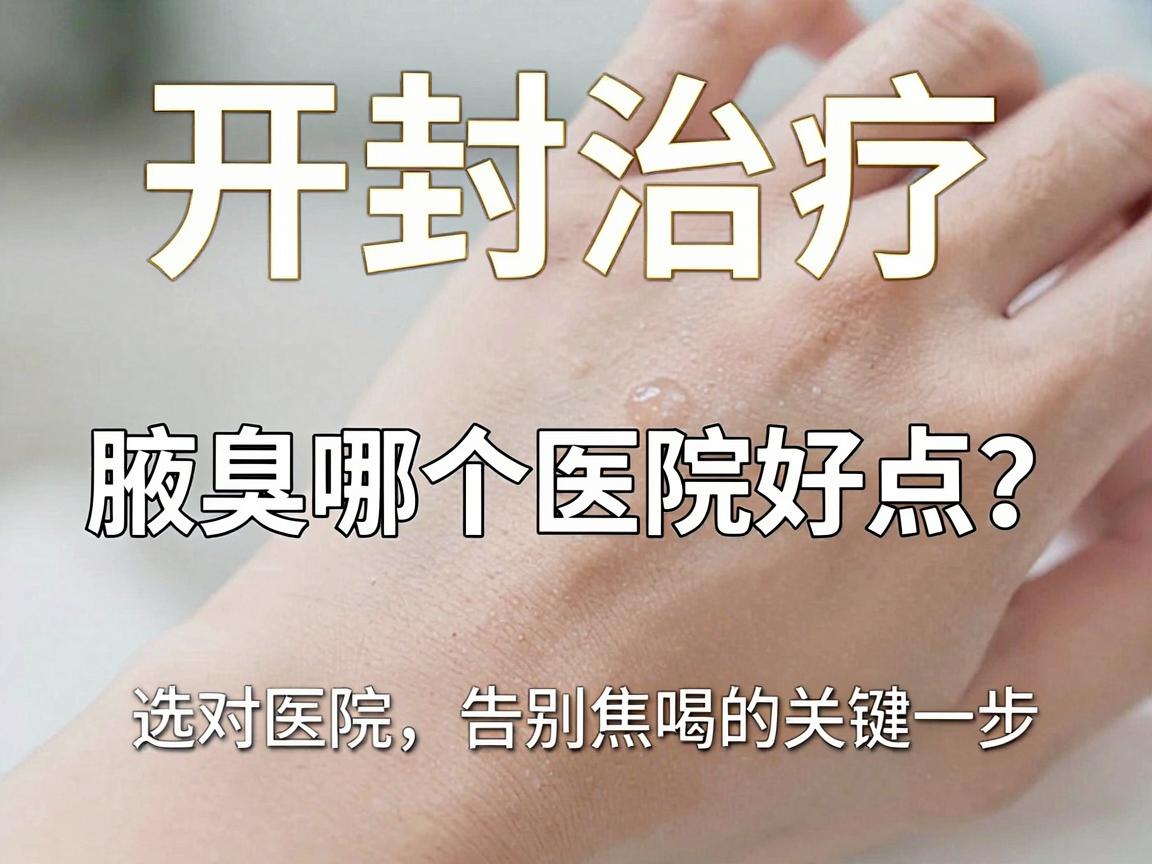 开封治疗腋臭哪个医院好点?选对医院,告别腋臭焦虑的关键一步 开封治疗腋臭哪个医院好点?选对医院,告别腋臭焦虑的关键一步