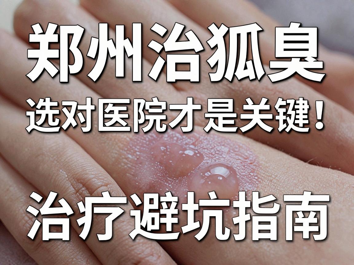 郑州治狐臭，选对医院才是关键！郑州狐臭治疗避坑指南