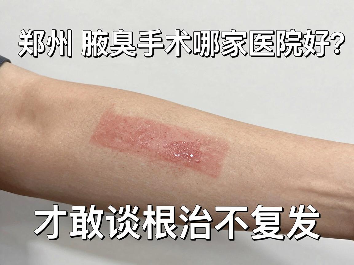 郑州腋臭手术哪家医院好?选对腋臭医院,才敢谈根治不复发 郑州腋臭手术哪家医院好?选对腋臭医院,才敢谈根治不复发