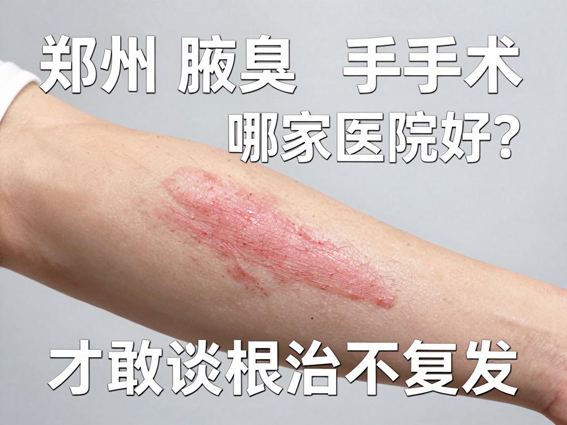 郑州腋臭手术哪家医院好?选对腋臭医院,才敢谈根治不复发 郑州腋臭手术哪家医院好?选对腋臭医院,才敢谈根治不复发