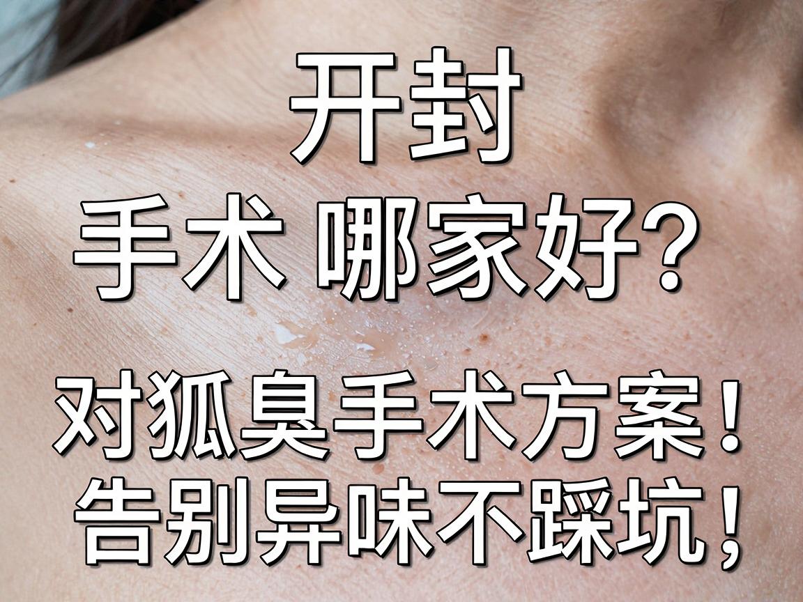 开封狐臭手术哪家好?选对狐臭手术方案,告别异味不踩坑 开封狐臭手术哪家好?选对狐臭手术方案,告别异味不踩坑