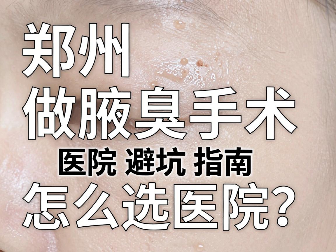 郑州做腋臭手术怎么选医院?郑州腋臭手术医院避坑指南 郑州做腋臭手术怎么选医院?郑州腋臭手术医院避坑指南