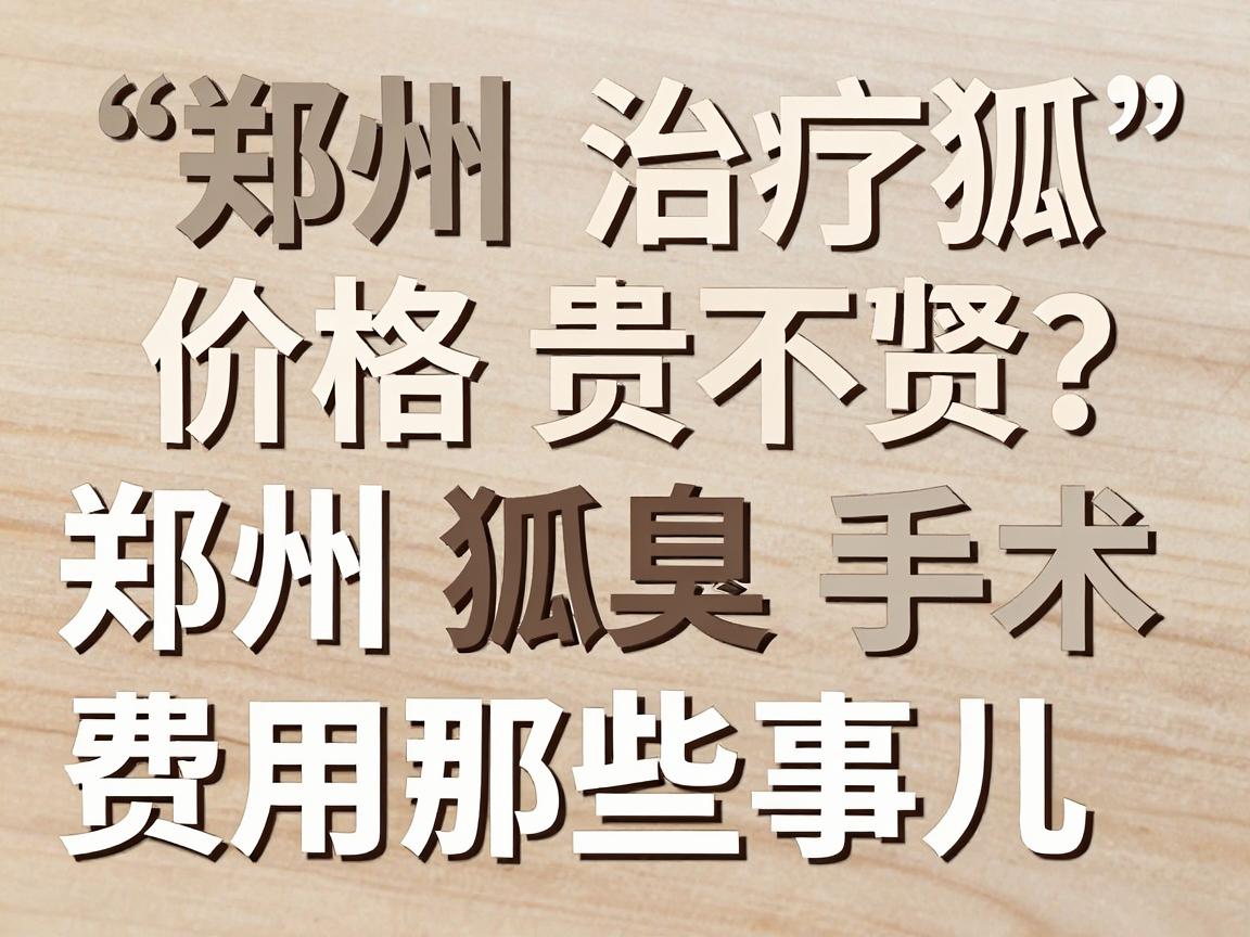 郑州治疗狐臭价格贵不贵?一篇说清郑州狐臭手术费用那些事儿 郑州治疗狐臭价格贵不贵?一篇说清郑州狐臭手术费用那些事儿