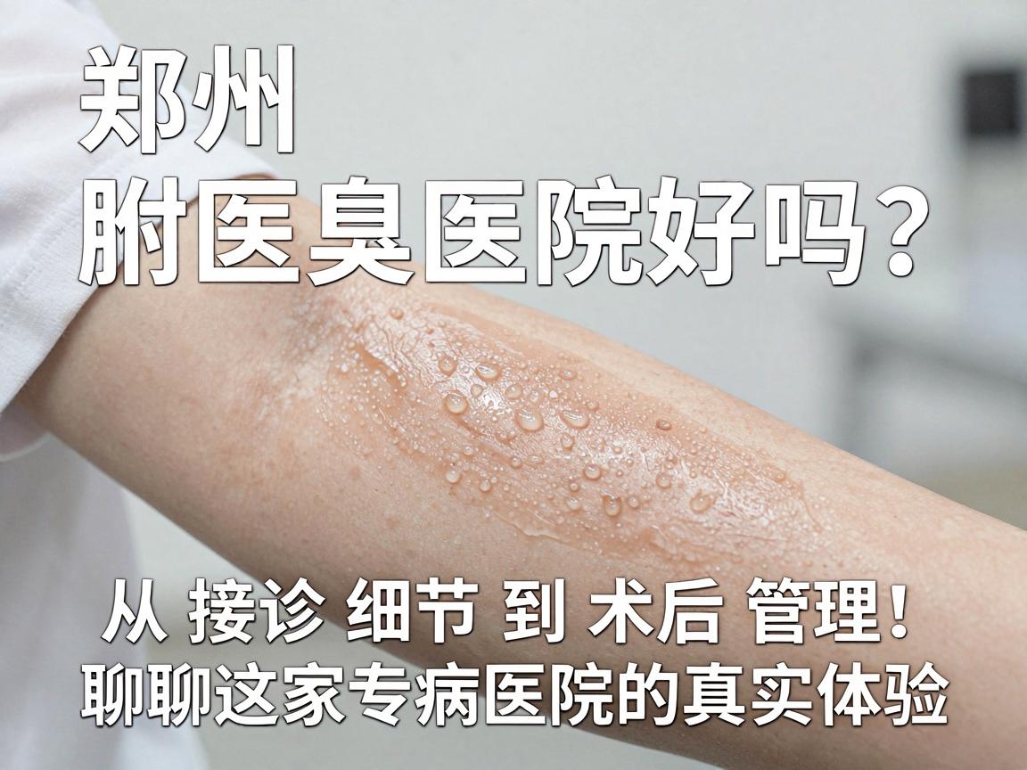 郑州附医腋臭医院好吗?从接诊细节到术后管理,聊聊这家专病医院的真实体验 郑州附医腋臭医院好吗?从接诊细节到术后管理,聊聊这家专病医院的真实体验