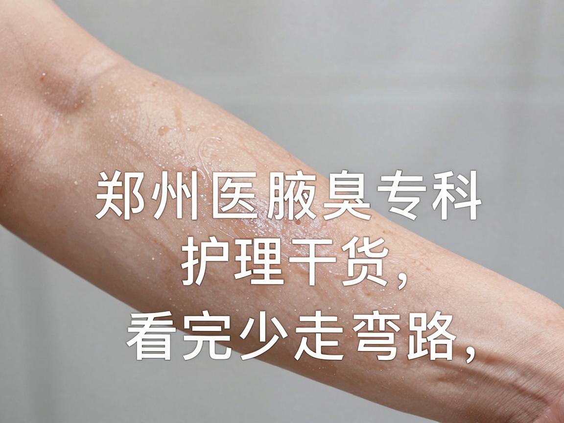 郑州腋臭医院怎么选?郑州附医腋臭专科的护理干货,看完少走弯路 郑州腋臭医院怎么选?郑州附医腋臭专科的护理干货,看完少走弯路