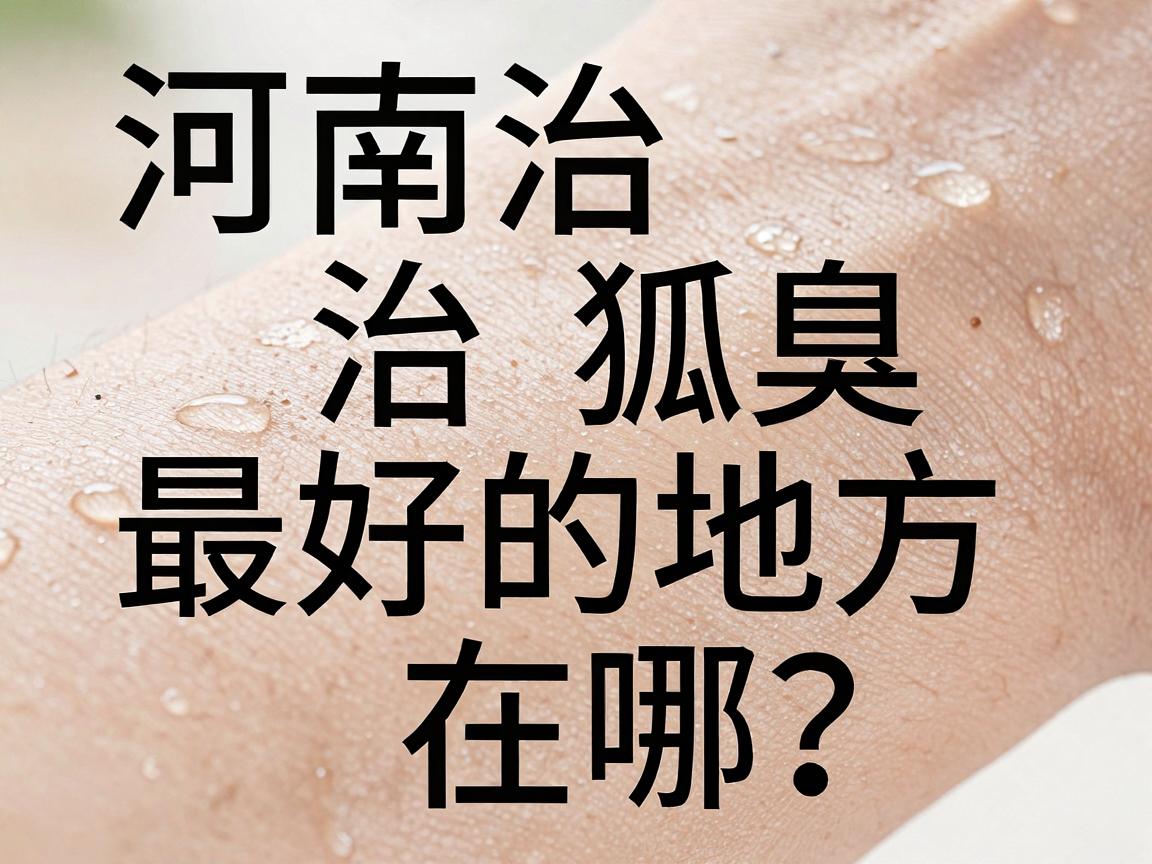 河南治狐臭最好的地方在哪?这篇腋臭医院避坑指南,河南狐臭患者必看 河南治狐臭最好的地方在哪?这篇腋臭医院避坑指南,河南狐臭患者必看