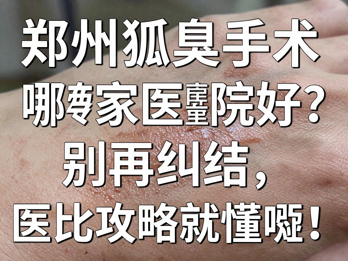 郑州狐臭手术哪家医院好?别再纠结,看完这篇郑州狐臭手术医院对比攻略就懂啦! 郑州狐臭手术哪家医院好?别再纠结,看完这篇郑州狐臭手术医院对比攻略就懂啦!