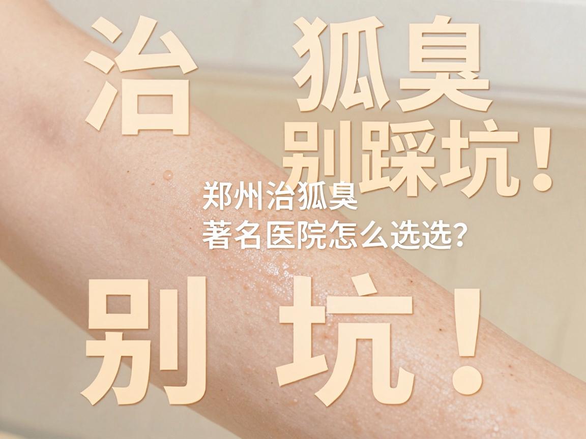 治狐臭别踩坑!郑州治狐臭著名医院怎么选?这份腋臭护理指南请收好 治狐臭别踩坑!郑州治狐臭著名医院怎么选?这份腋臭护理指南请收好