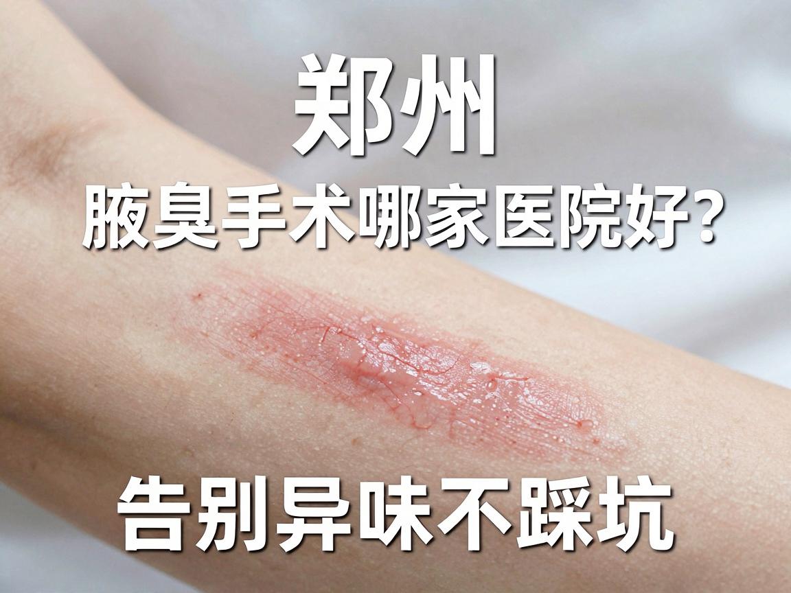 郑州腋臭手术哪家医院好?选对腋臭医院,告别异味不踩坑 郑州腋臭手术哪家医院好?选对腋臭医院,告别异味不踩坑